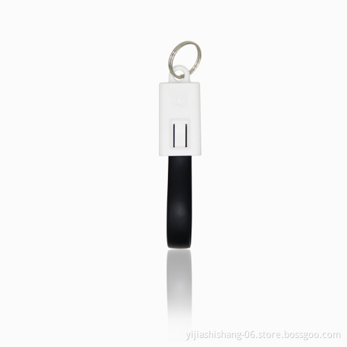 Yijiashishang Logo Printed Magnetic Cable USB Keychain Charger